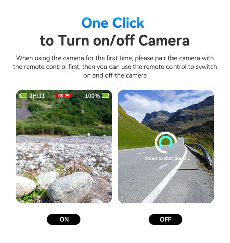 Control remoto Bluetooth para GoPro 13/12/11/10/9/8 y Max - TELESIN