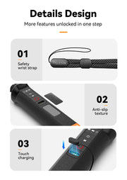 Bastón flotante Bluetooth para GoPro y cámaras de acción - TELESIN