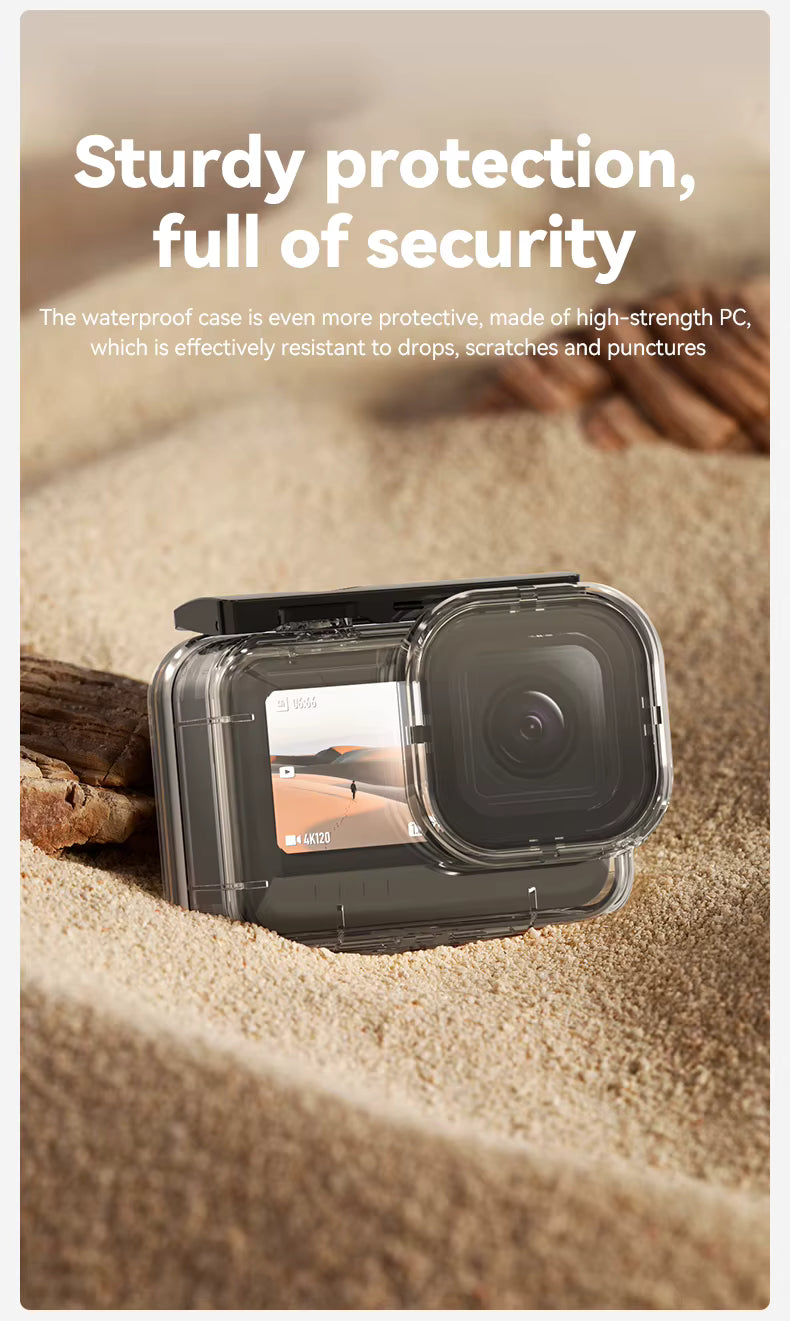 Carcasa impermeable para GoPro 9/10/11/12 - TELESIN