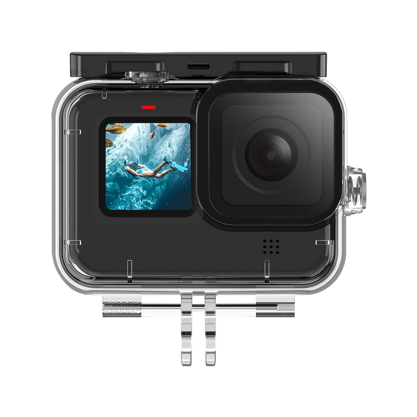 Carcasa impermeable + Filtros para GoPro Hero 9/10/11/12 – Telesin