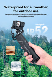 Selfie stick recargable 10.000 mAh para Cámaras de acción y Smartphone- TELESIN