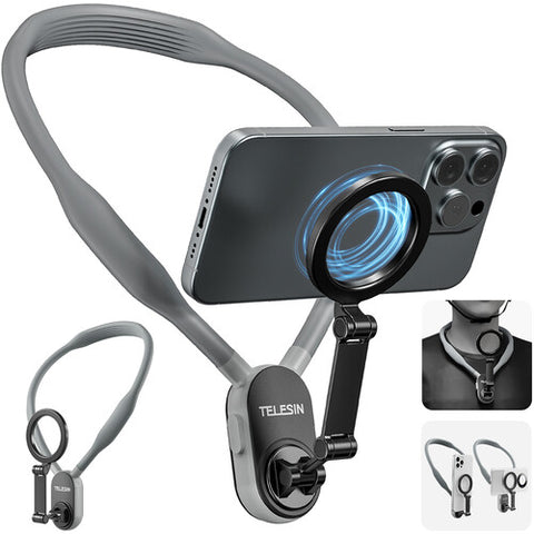 Soporte magnetico de cuello para smartphone - TELESIN