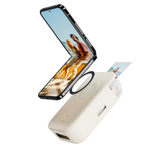 Kit Impresora portátil TELESIN con funda MagSafe y papel fotográfico ZINK