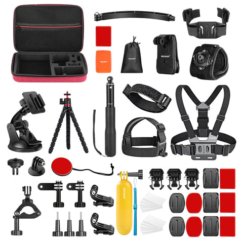 Kit de Accesorios 50 en 1 Neewer para Cámaras de Acción