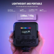 Luz de Video RGB Neewer RGB62 con Control por App