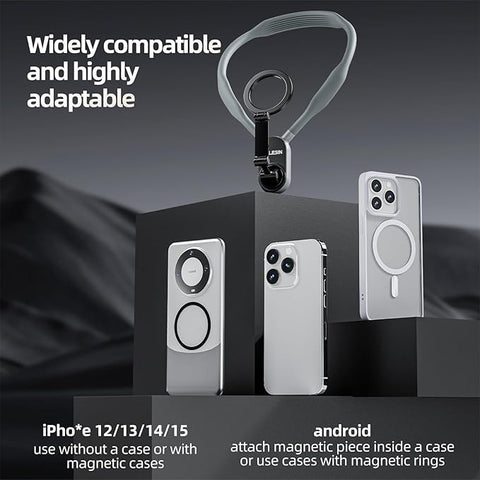 Soporte magnetico de cuello para smartphone - TELESIN