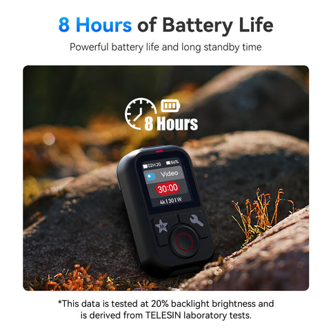 Control remoto Bluetooth para GoPro 13/12/11/10/9/8 y Max - TELESIN