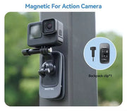 Soporte magnético para cámaras de acción en mochila con rotación 360° - TELESIN