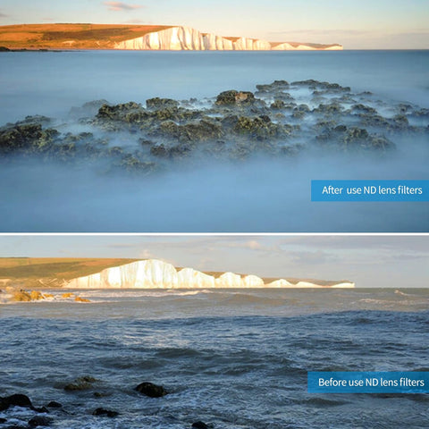 Set de filtros ND8/ND16/ND32 para GoPro Hero 12/11/10/9 - TELESIN