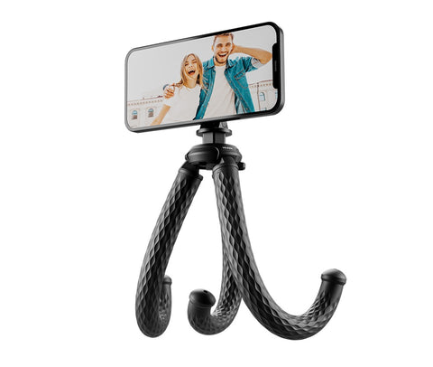 Trípode Magnético Flexible para Smartphone y Cámaras de Acción - TELESIN