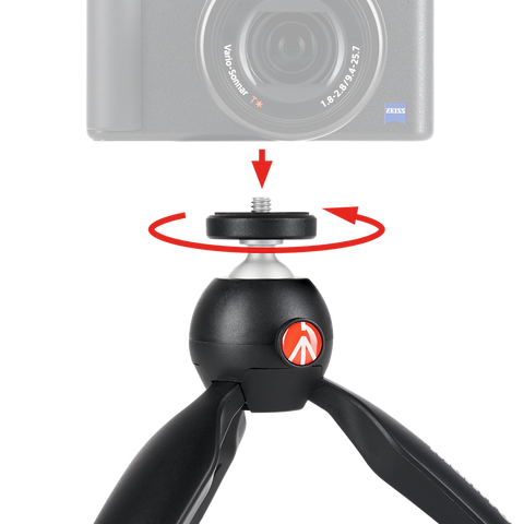 Mini Trípode Manfrotto PIXI Negro