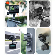 Soporte magnético para cámaras de acción en mochila con rotación 360° - TELESIN