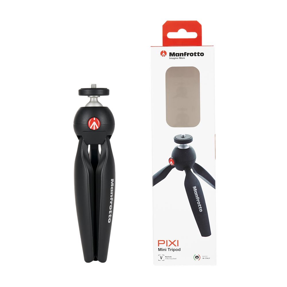 Mini Trípode Manfrotto PIXI Negro