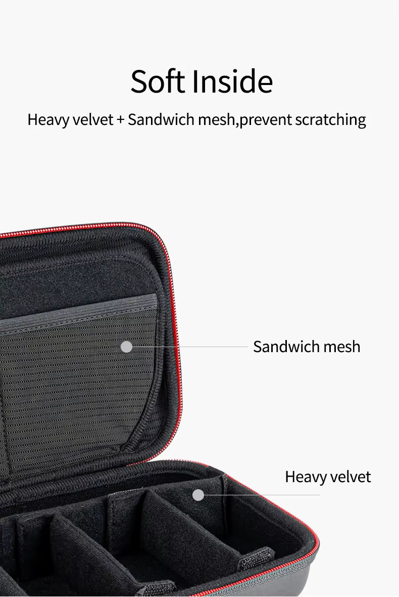 Estuche Rígido EVA Impermeable para GoPro / DJI / Insta360 – TELESIN