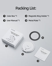 Soporte de Anillo Magnético Telesin para iPhone, Android y DJI Osmo